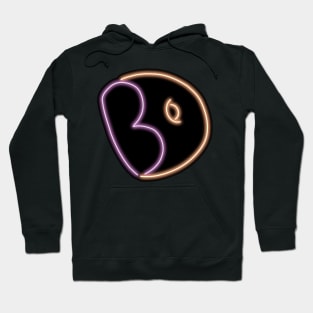 Neon Big Donut Logo from Steven Universe Hoodie